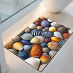 Badezimmermatte mit Muschel-Design