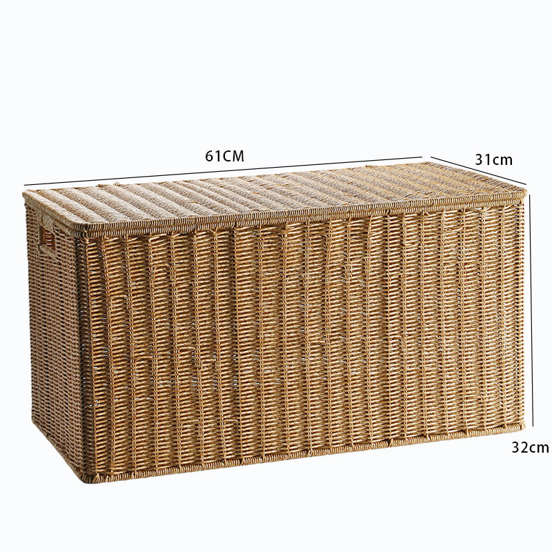 Natural Material Storage Basket with Handles