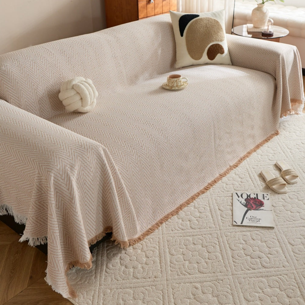 Herringbone Throw Blanket