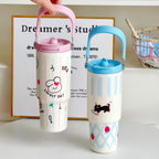 Insulated Bottle with Playful Design