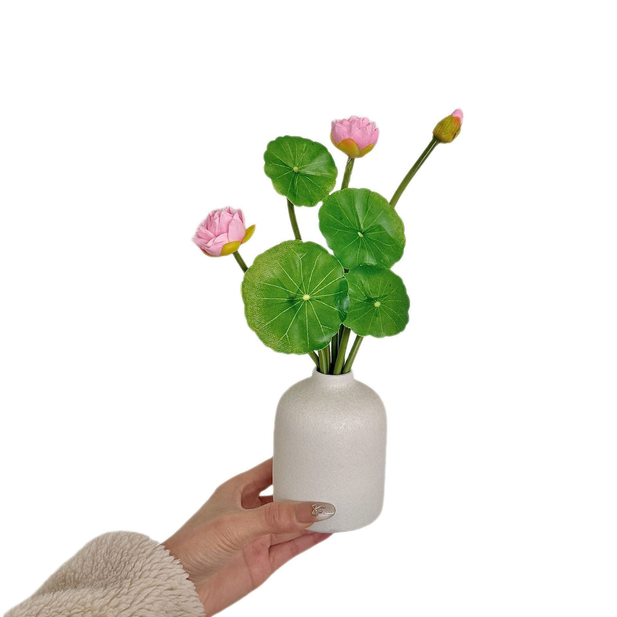 Künstlicher Lotusblumen-Strauß
