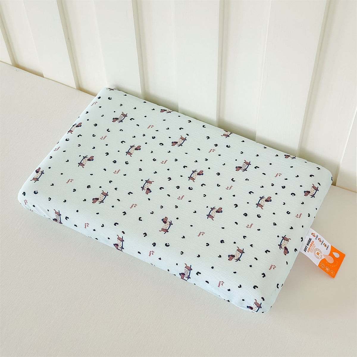 Ergonomic Sleep Pillow with Breathable Cotton Cover