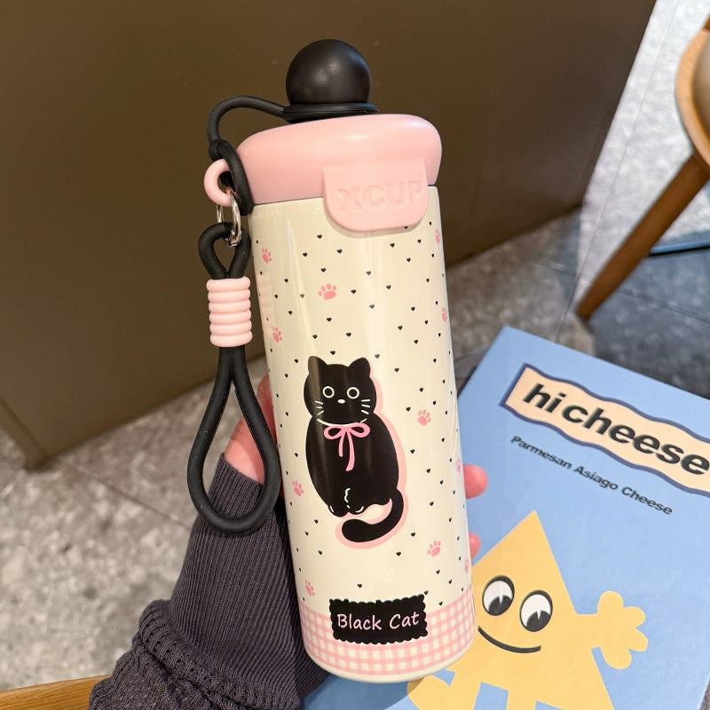 Animated Drinking Bottle with Sealing System