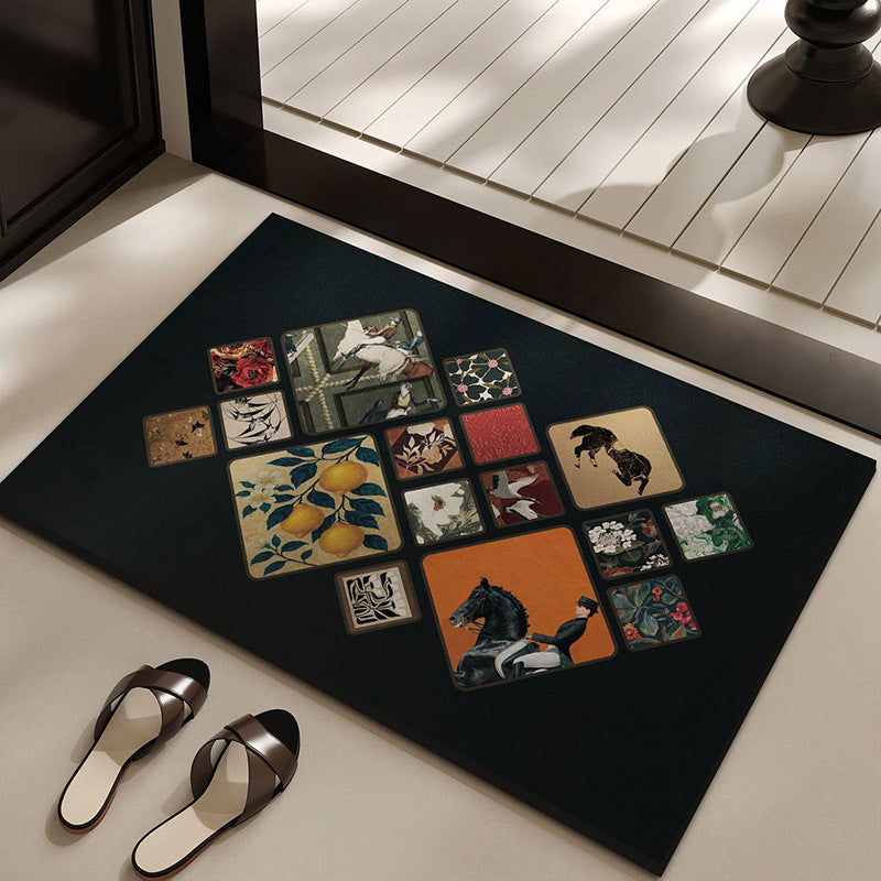 Patchwork-Eingangsmatte