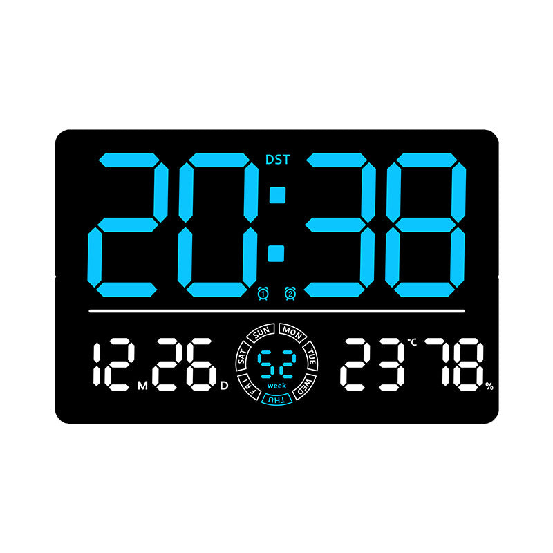 Digital Multifunction Alarm Clock with Hygrometer and Temperature Display