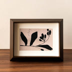 Gerahmtes botanisches Kunstwerk