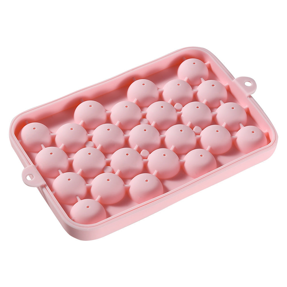 Silicone Ice Cube Tray with Practical Handles