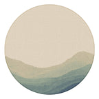 Round Textured Area Rug