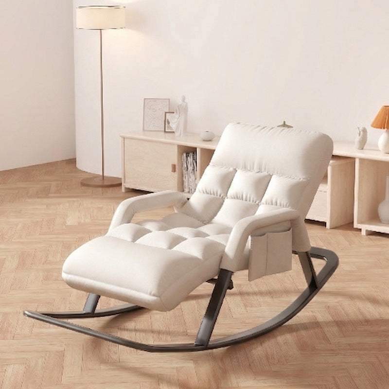 Damen-Schaukelstuhl mit ergonomischem Design und luxuriöser Polsterung