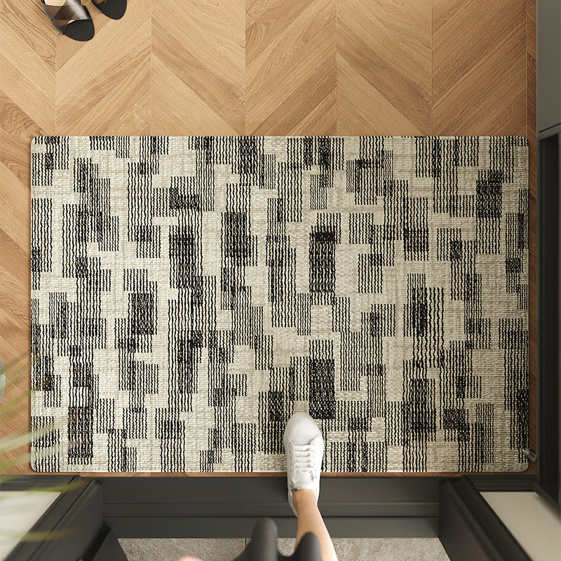 Modern Geometric Patterned Area Runner