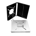 Tragbarer Gaskochtisch mit Klappdesign und stabiler Aluminiumoberfläche