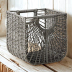 Woven Storage Cube Basket