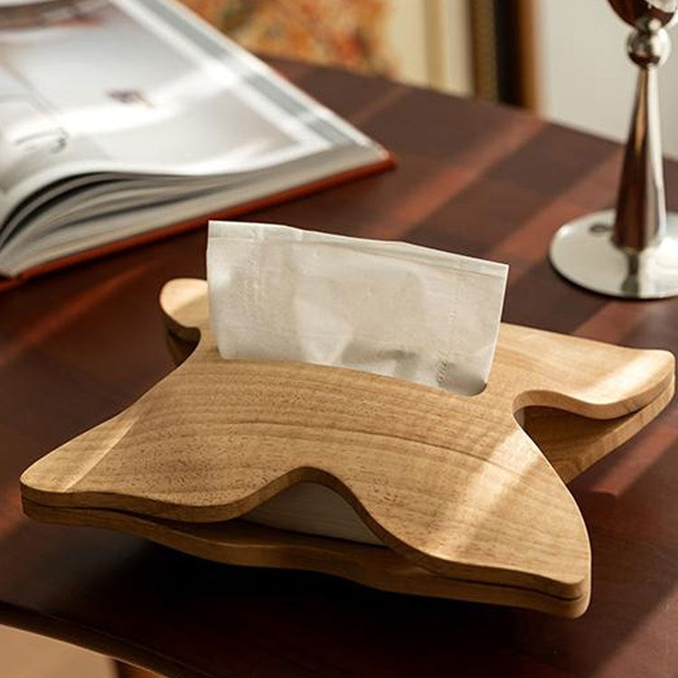 Kosmetiktuchbox aus Holz