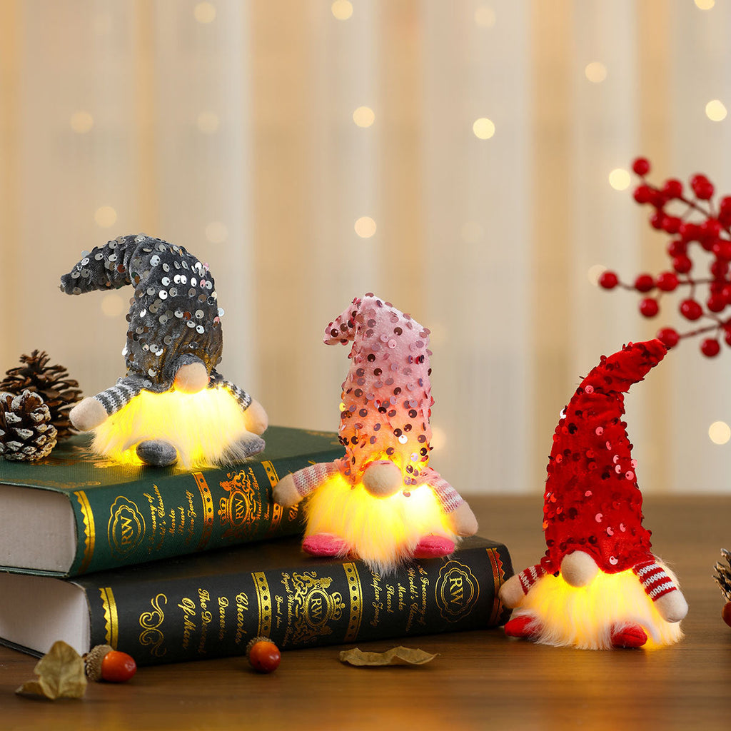 Decorative LED Gnome Figurine