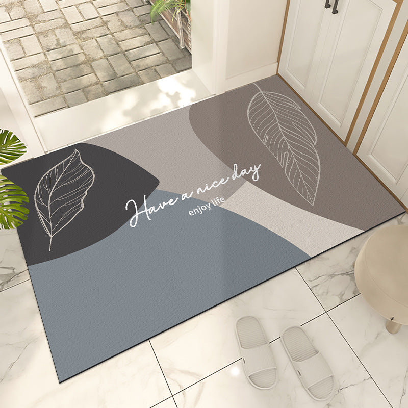 Badvorleger mit abstraktem Design