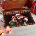 Dekorative Weihnachtsfußmatte