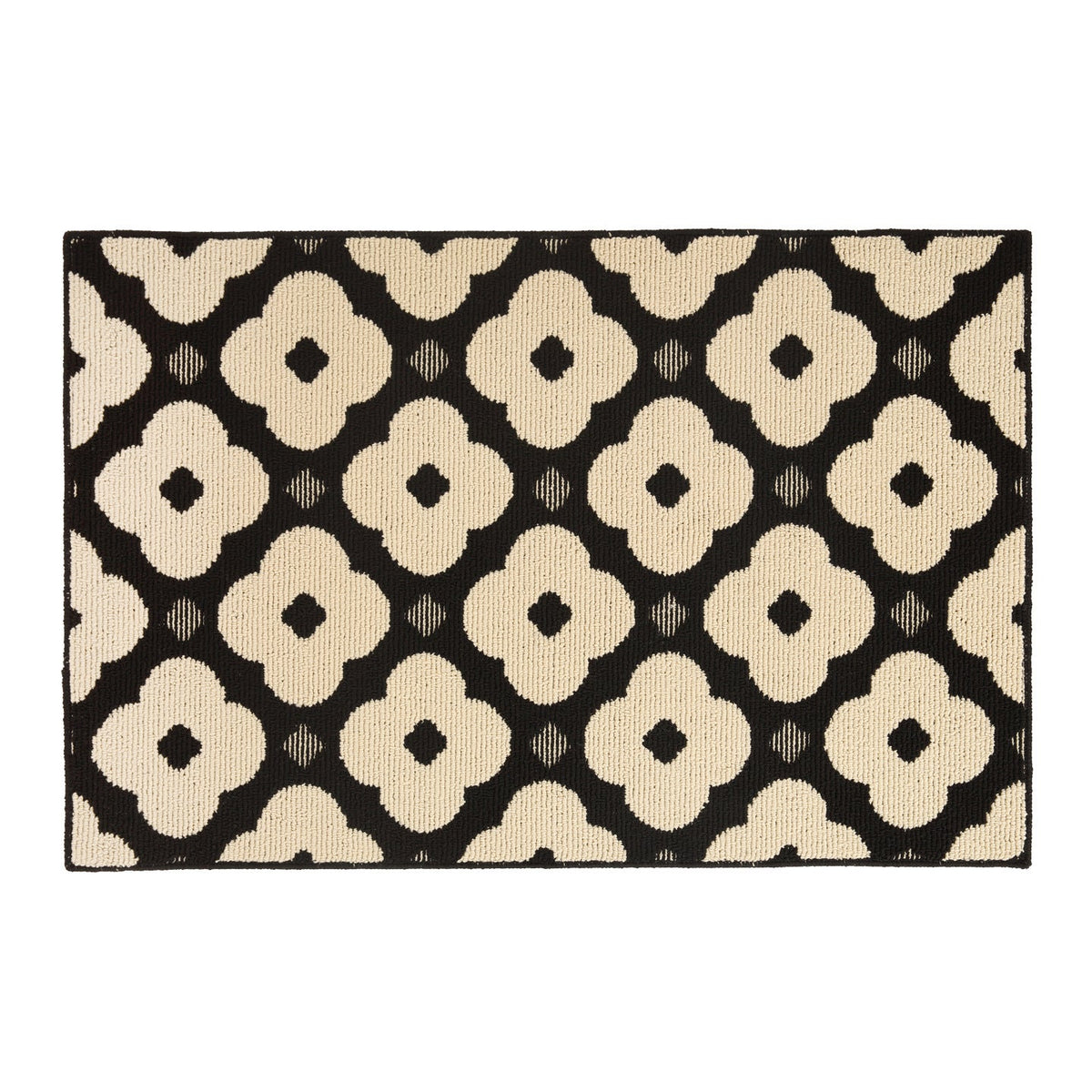 Floral Patterned Entrance Mat