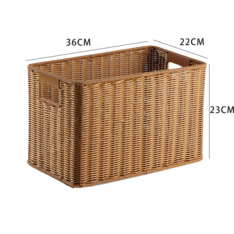 Rectangular Woven Storage Bin