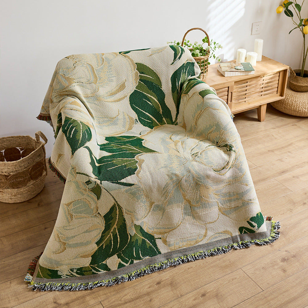 Jacquard-Wohndecke