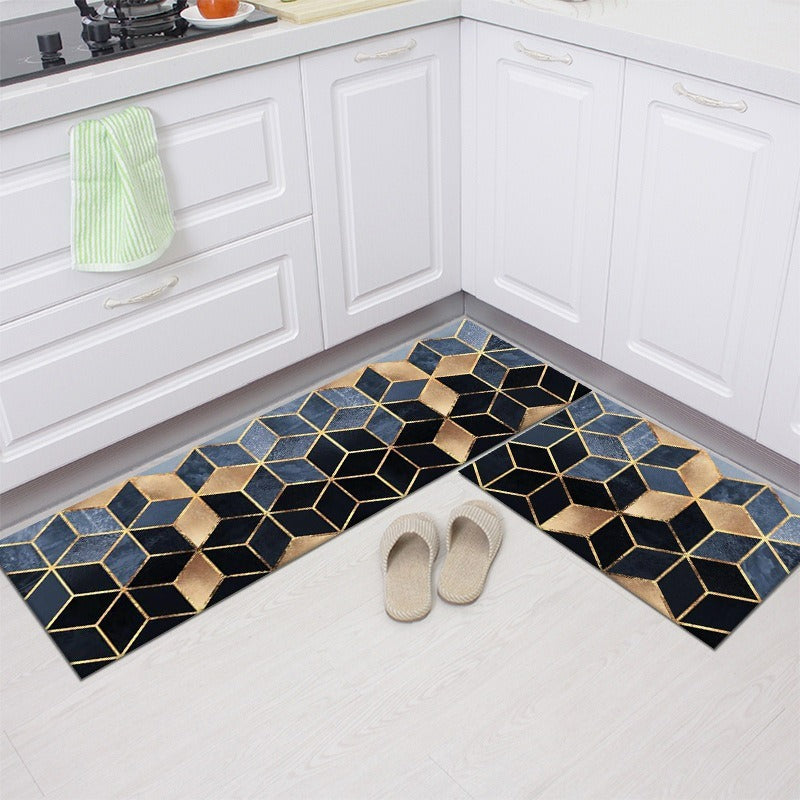 Nature Print Kitchen Mat