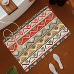 Textured Patterned Bath Mat