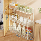 Slim Narrow Pull-Out Mesh Storage Organizer