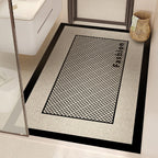 Non-Slip Geometric Bath Mat