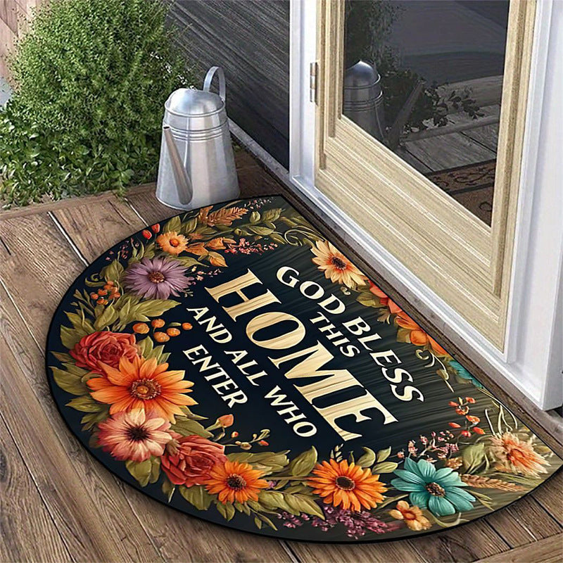 Sunflower Decorative Door Mat
