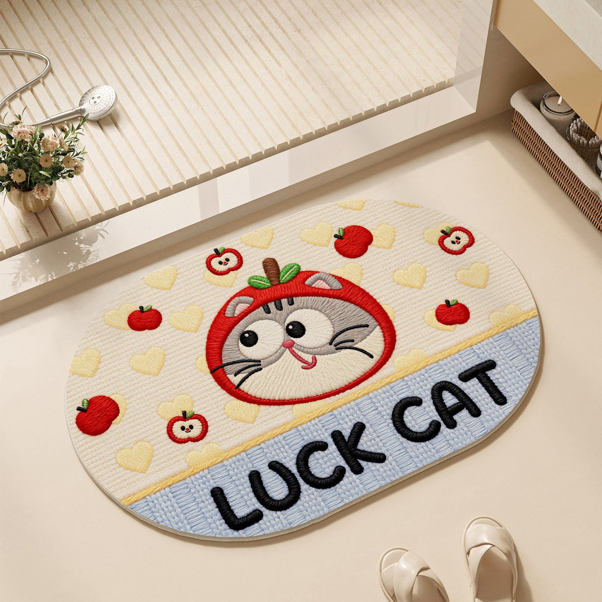 Decorative Kitty Pattern Floor Mat