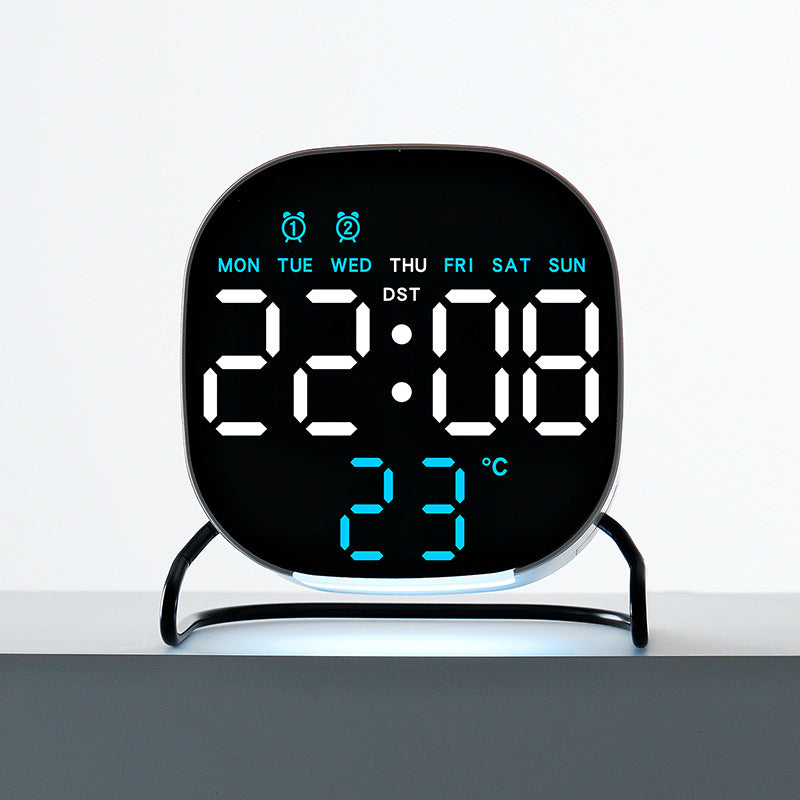 Digital Multi-Function Alarm Clock with Large LED Display