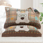 Pillowcase with Playful Animal Motif