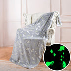 Unisex Sports-Motif Fleece Blanket