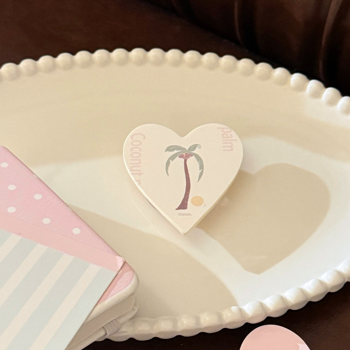 Heart-Shaped Notepad