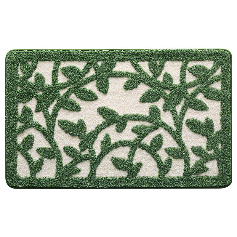Turtle-Themed Plush Bath Mat