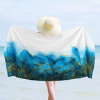 Strandtuch mit maritimem Design