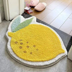 Artistic Kiwi-Shaped Doormat