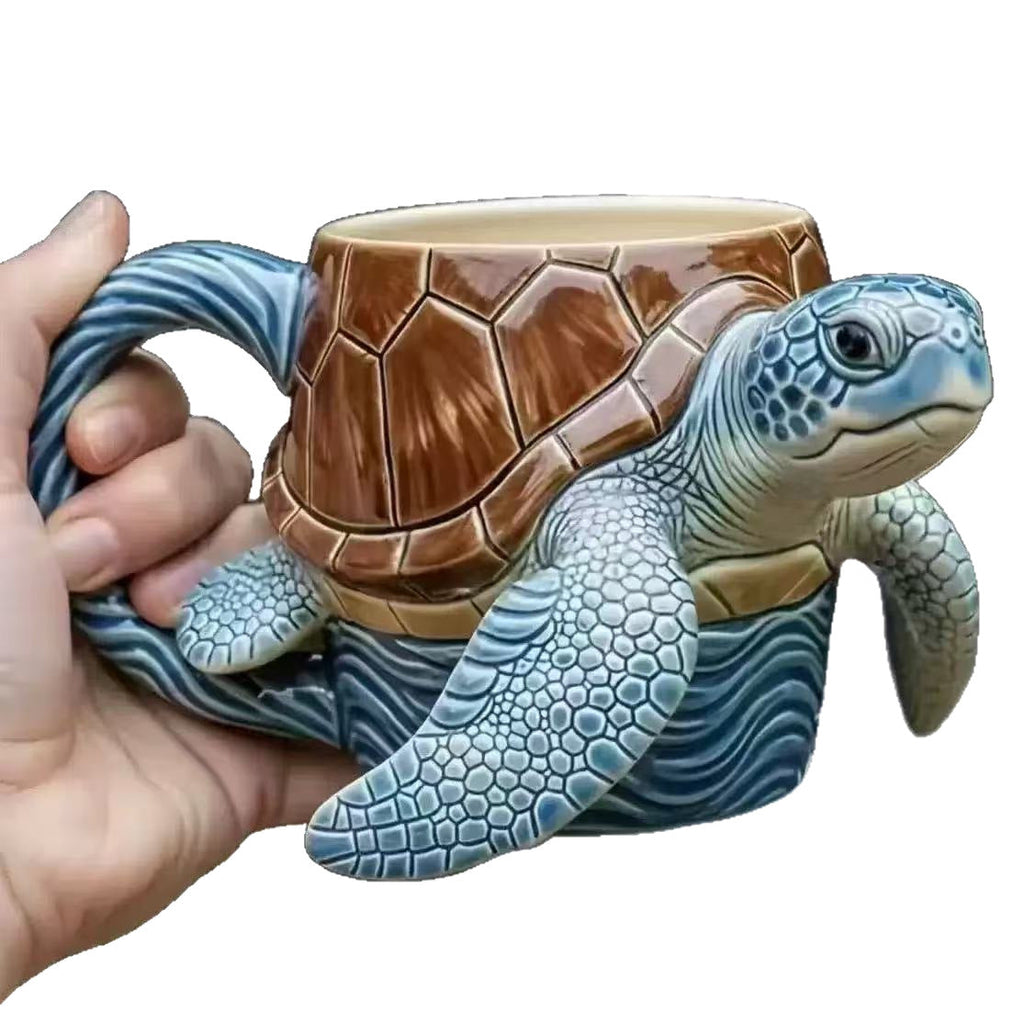 Kaffeetasse mit Schildkröten-Design
