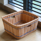 Practical Storage Basket with Ergonomic Handles