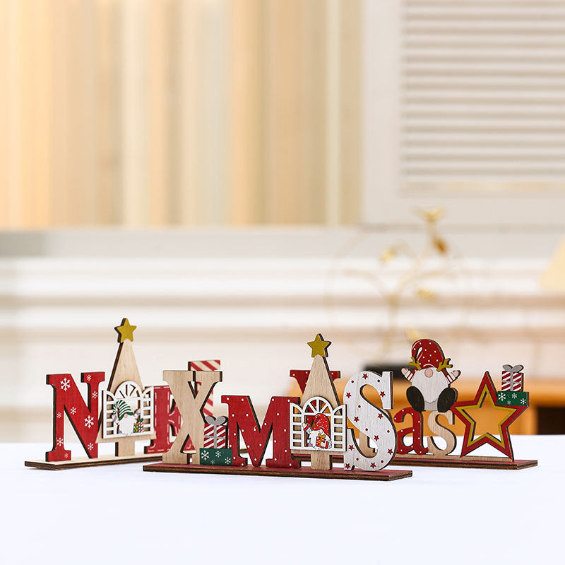 Decorative Wooden Christmas Sign