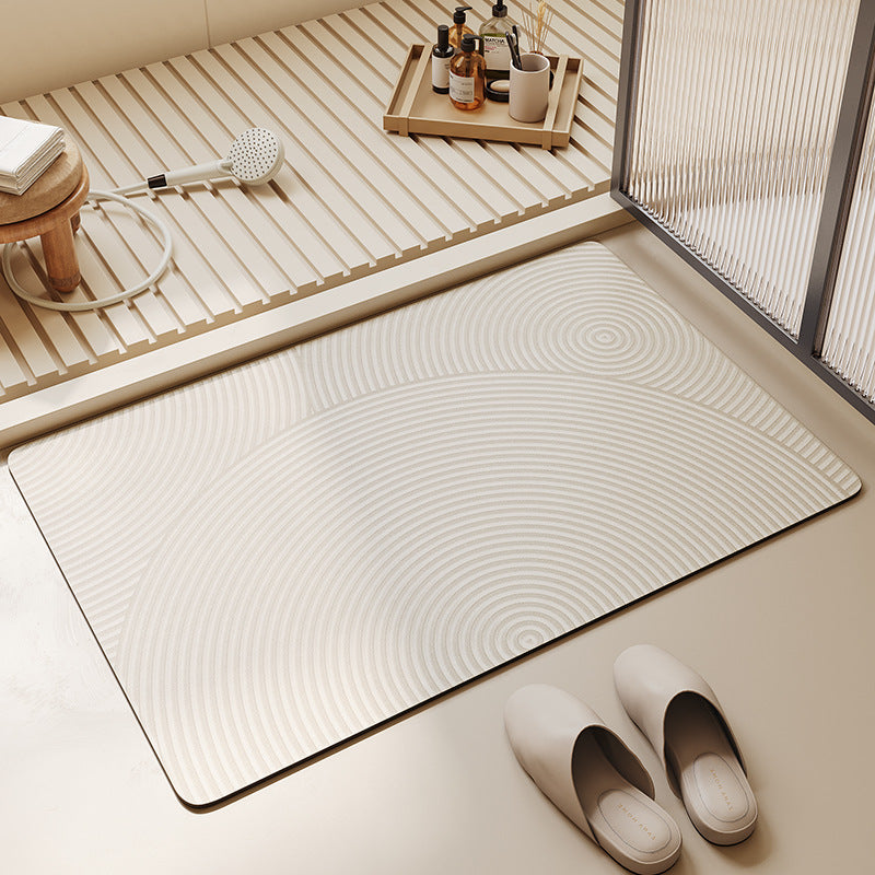 Stylish Geometric Pattern Bath Mat