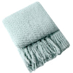 Women's Fleece-Lined Knitted Blanket
