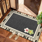 Playful Dog-Themed Indoor Welcome Mat