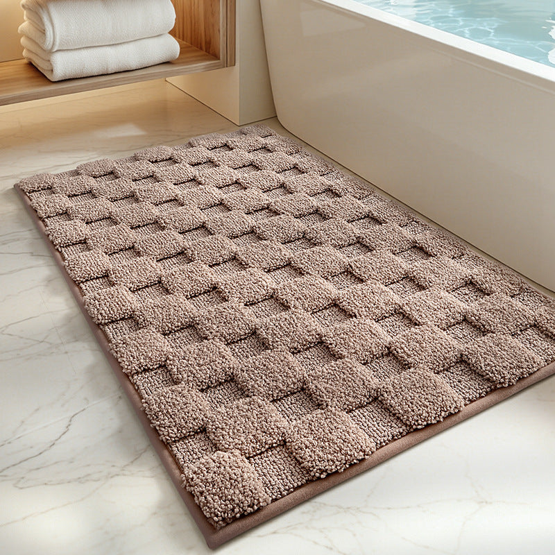 Textured Memory Foam Bath Mat