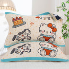 Decorative Pillow with Cheerful Design