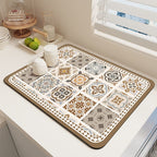 Mosaic Pattern Kitchen Mat