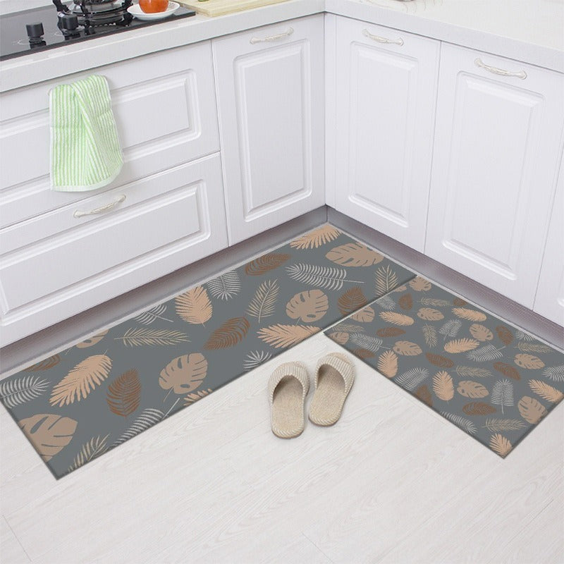 Nature Print Kitchen Mat