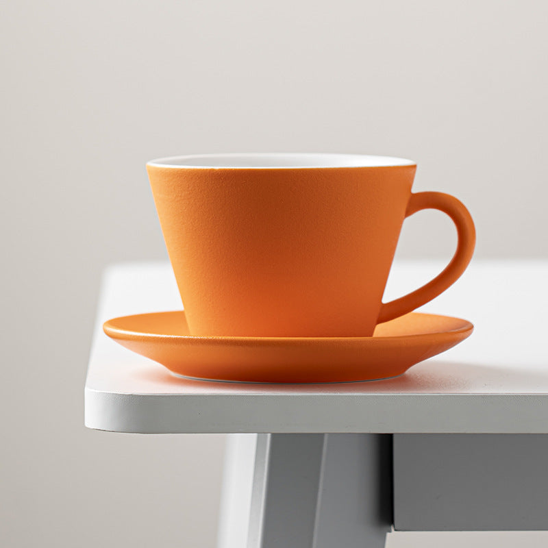 Matte Ceramic Coffee Cup Set