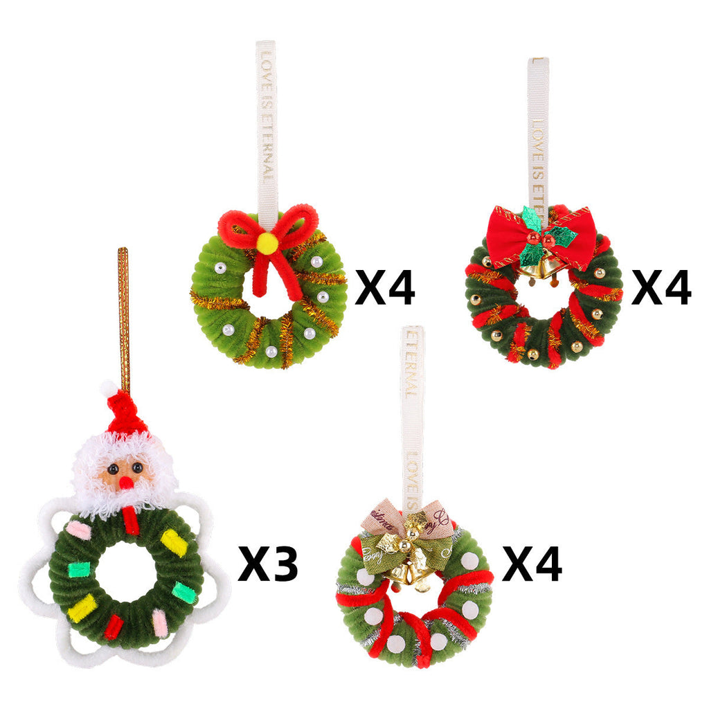 Weihnachtskranz-Dekoration