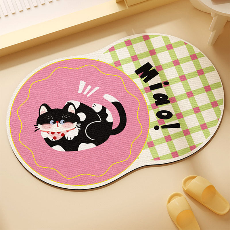 Donut-Themed Bath Mat