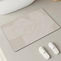 Textured Pattern Bath Mat